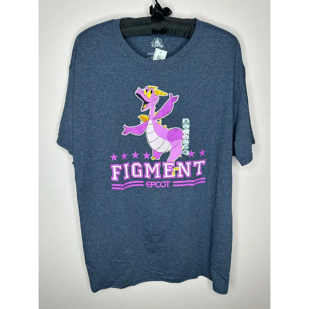 Disney Parks Epcot Figment T-shirt - Picture 1 of 4